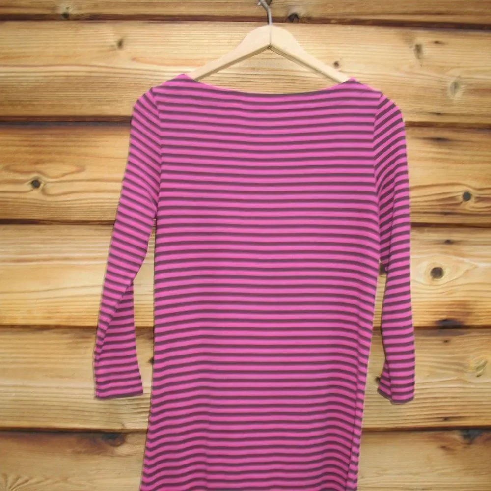 Tory Burch Striped Logo Dress
